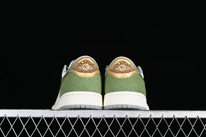 All categories Air Jordan Jordan series basketball shoes Air Jordan 1 Low Pure original Air Jordan 1 Low CNY "Year of the Drago" AJ1 Qiao 1 Year of the Dragon Limited Qinglong low-top cultural casual sneakers FN3727-100